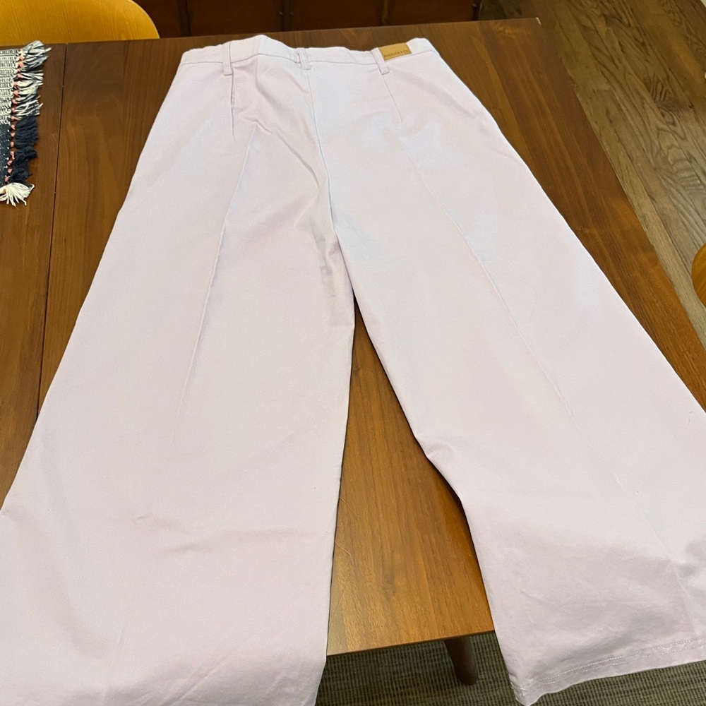 Lilac vintage wide leg pants